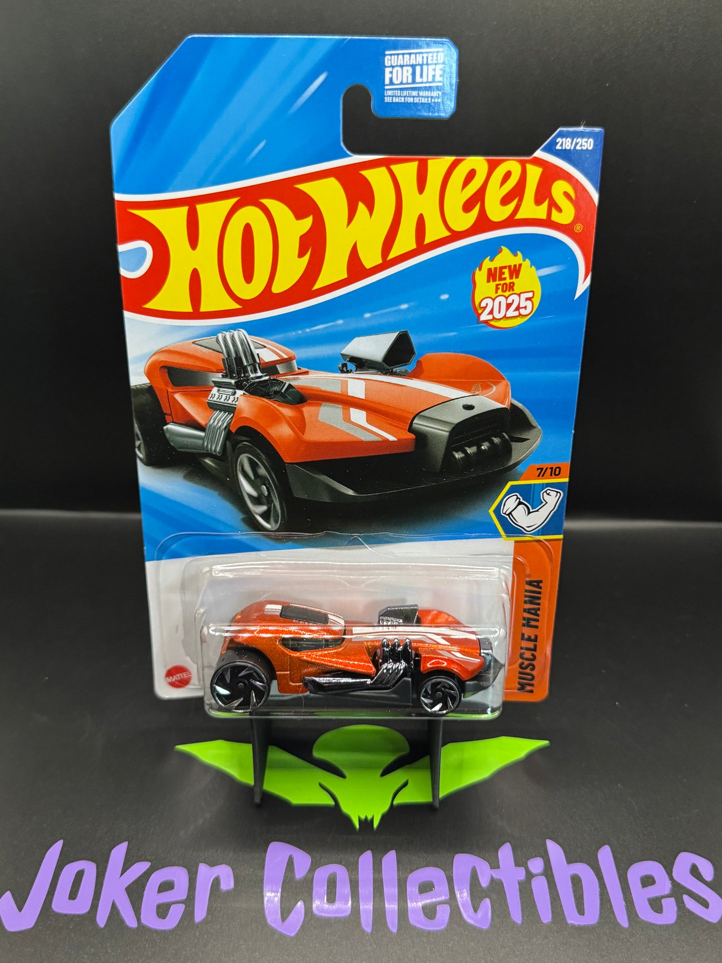 Hot Wheels 2025 Orange Mod Mill 218/250 Muscle Mania 7/10 M Case