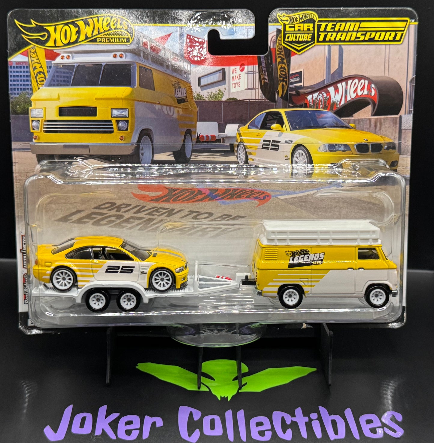 Hot Wheels Team Transport Legends Tour BMW M3 & HW Rally Hauler
