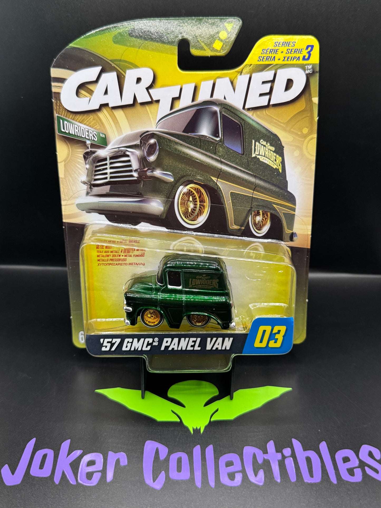 CarTuned Series 3 Hobby Alternate '57 GMC Panel Van Lowriders # 03