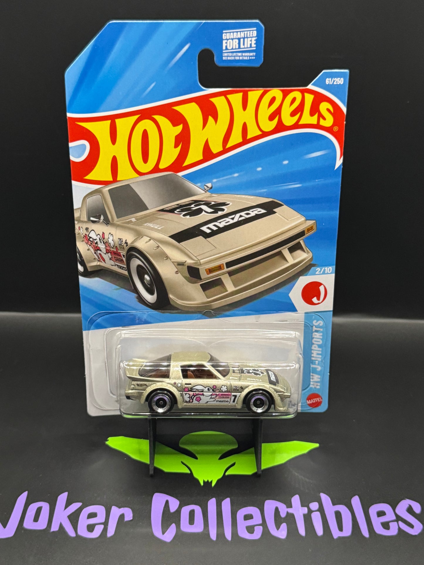 Hot Wheels 2026 Champaign Mazda RX-7 61/250 HW J-Imports 2/10 M Case