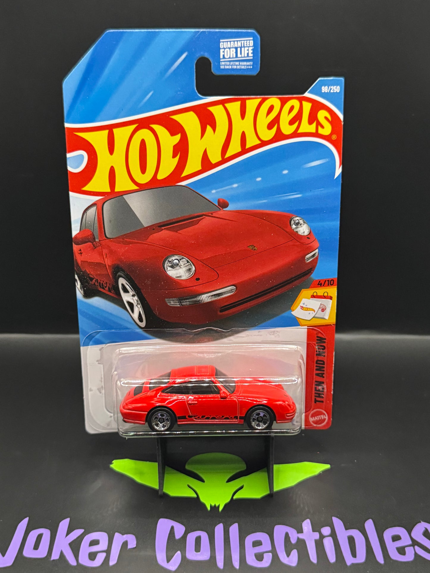 Hot Wheels 2026 Red '96 Porsche Carrera 98/250 Then and Now 4/10 M Case