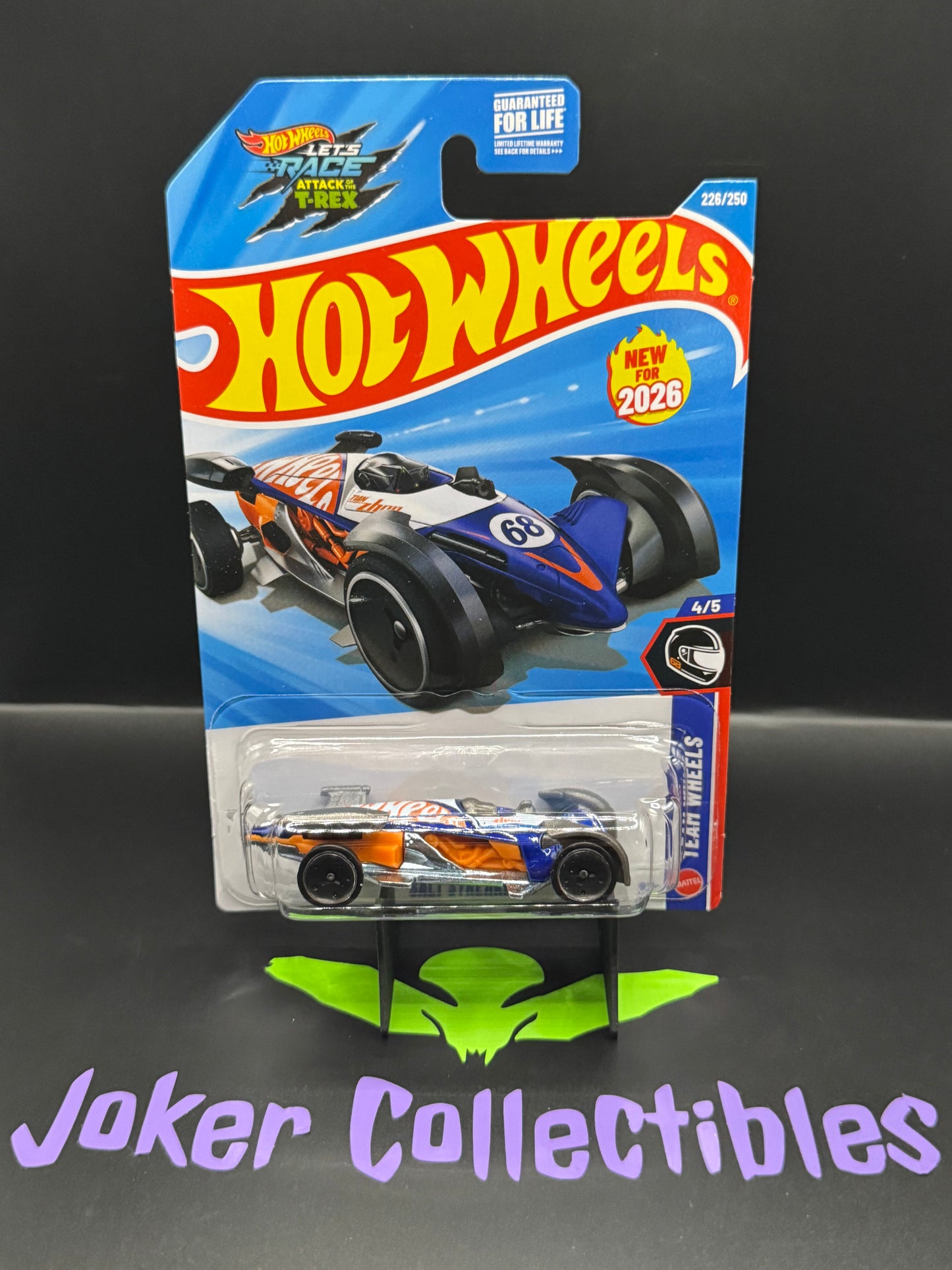 Hot Wheels 2026 Blue & Orange Salt Streaker 226/250 Team Wheels 4/5 M Case