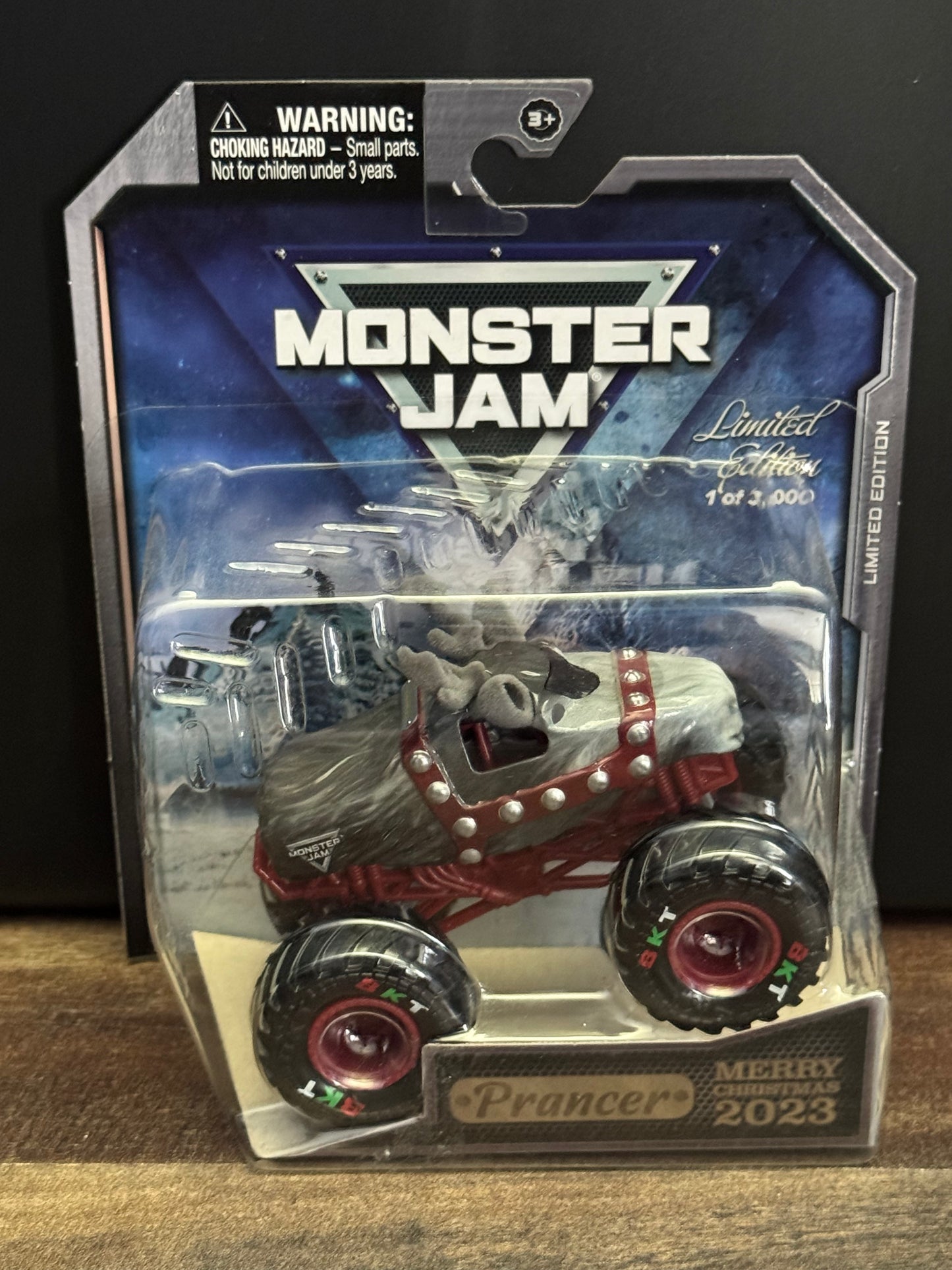 Spin Master Monster Jam 2023 Limited Edition Christmas Prancer Reindeer