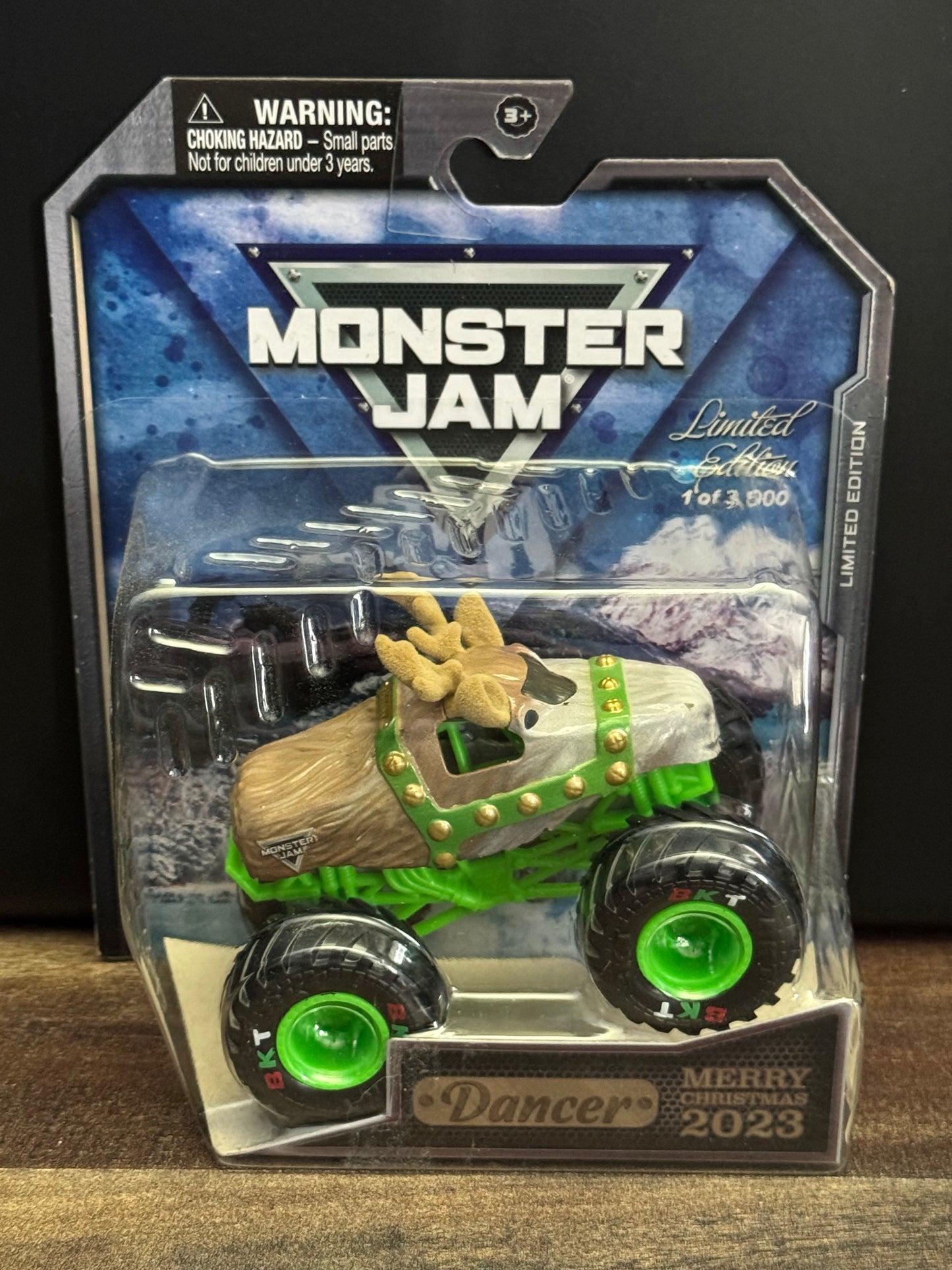 Spin Master Monster Jam 2023 Limited Edition Christmas Dancer Reindeer