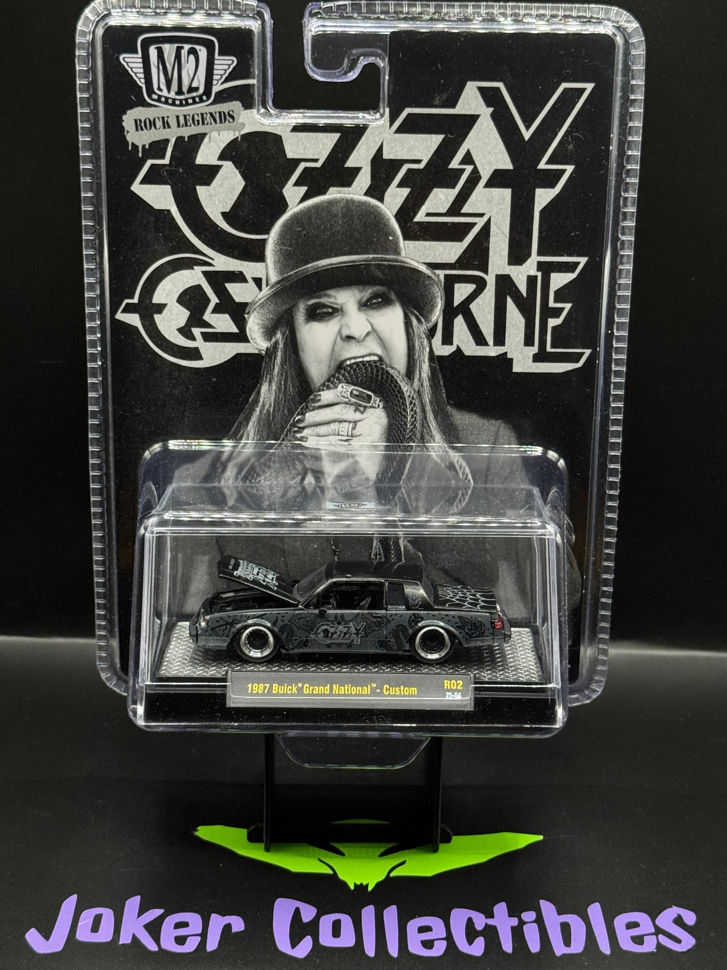 M2 Machines Rock Legends Ozzy Osbourne 1987 Buick Grand National Custom R02 25-04