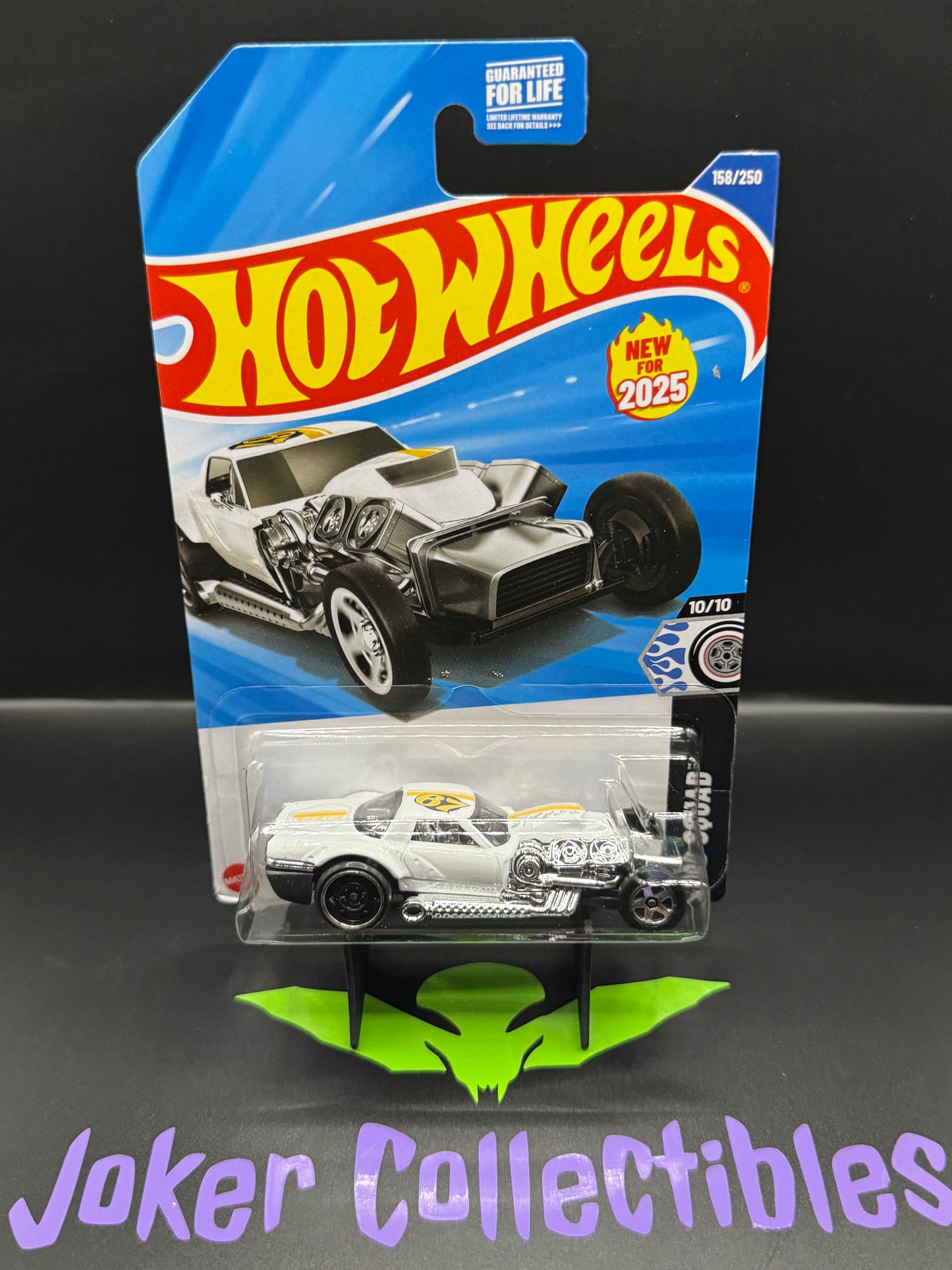 Hot Wheels 2025 White Hoto Roto 158/250 Rod Squad 10/10 N Case