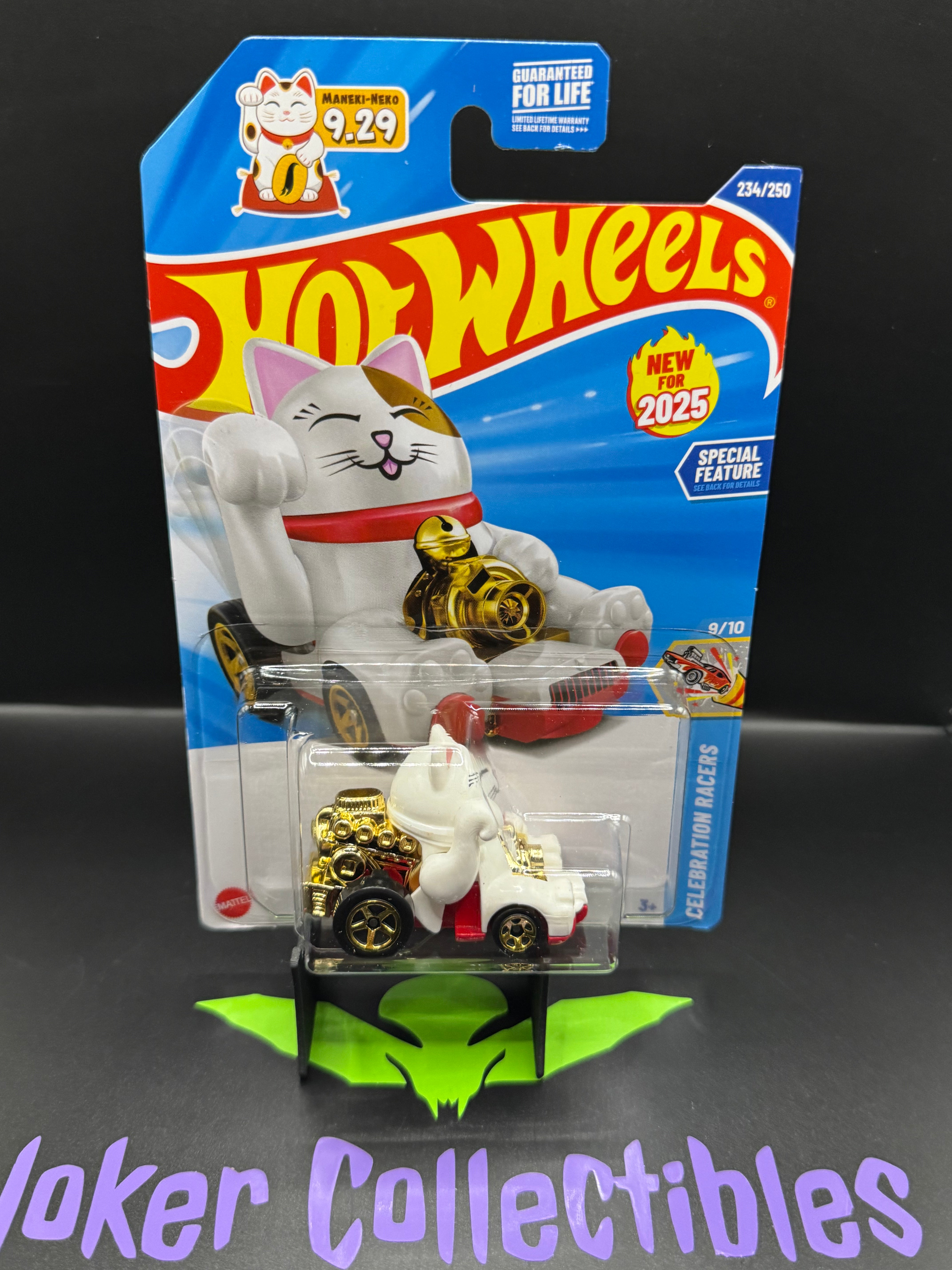 Hot Wheels 2025 Maneki-Neko Feline Lucky 234/250 Celebration