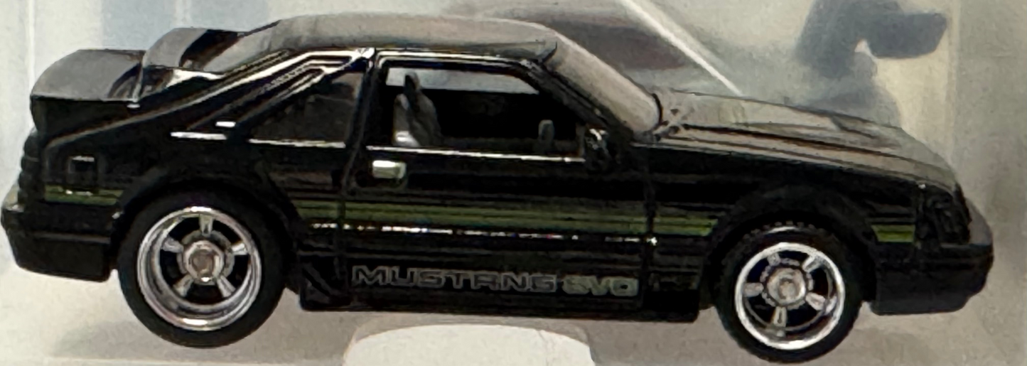 Chrome Wheel Swap Loose Hot Wheels 2023 HW: The 80's '84 Mustang SVO