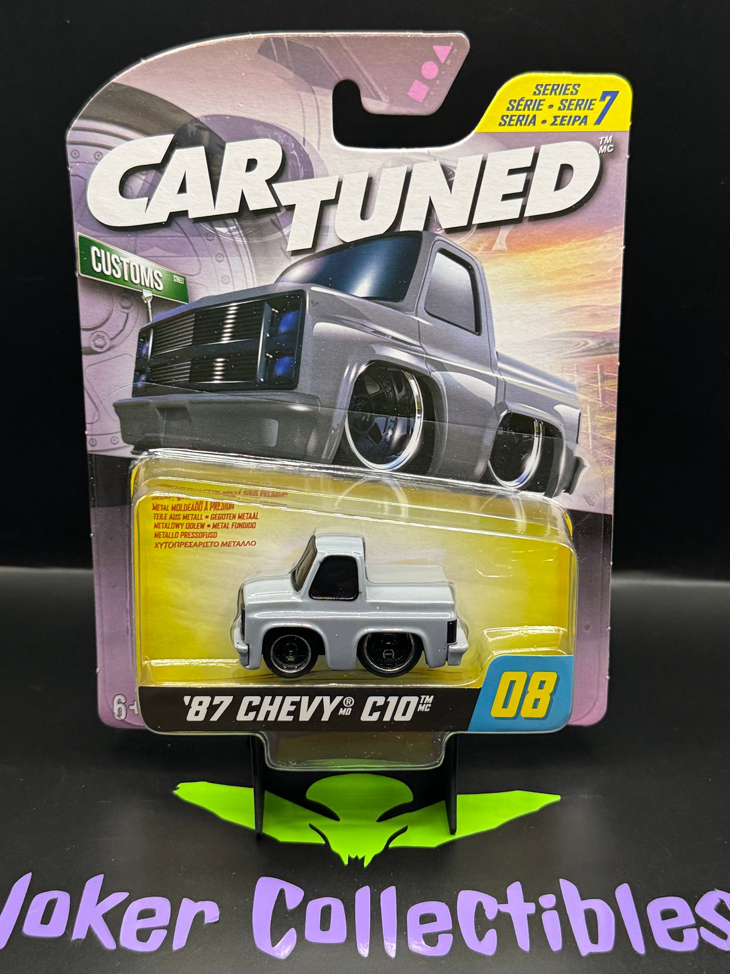 CarTuned Series 7 Hobby Exclusives '87 Chevy C10 Customs # 08 Car Tuned