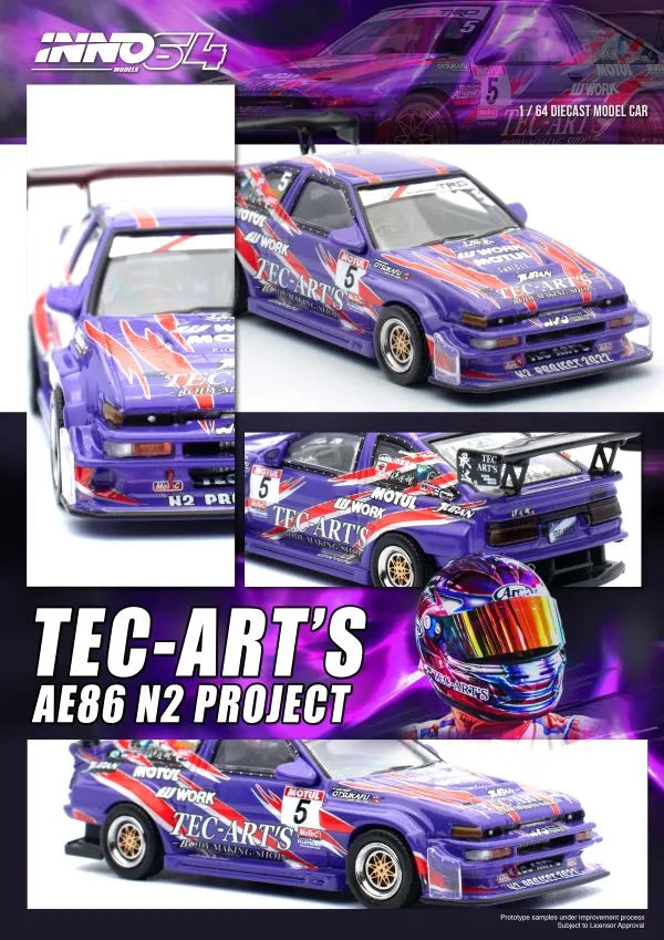 INNO64 Toyota Sprinter Trueno AE86 N2 Project by Tech-Art's