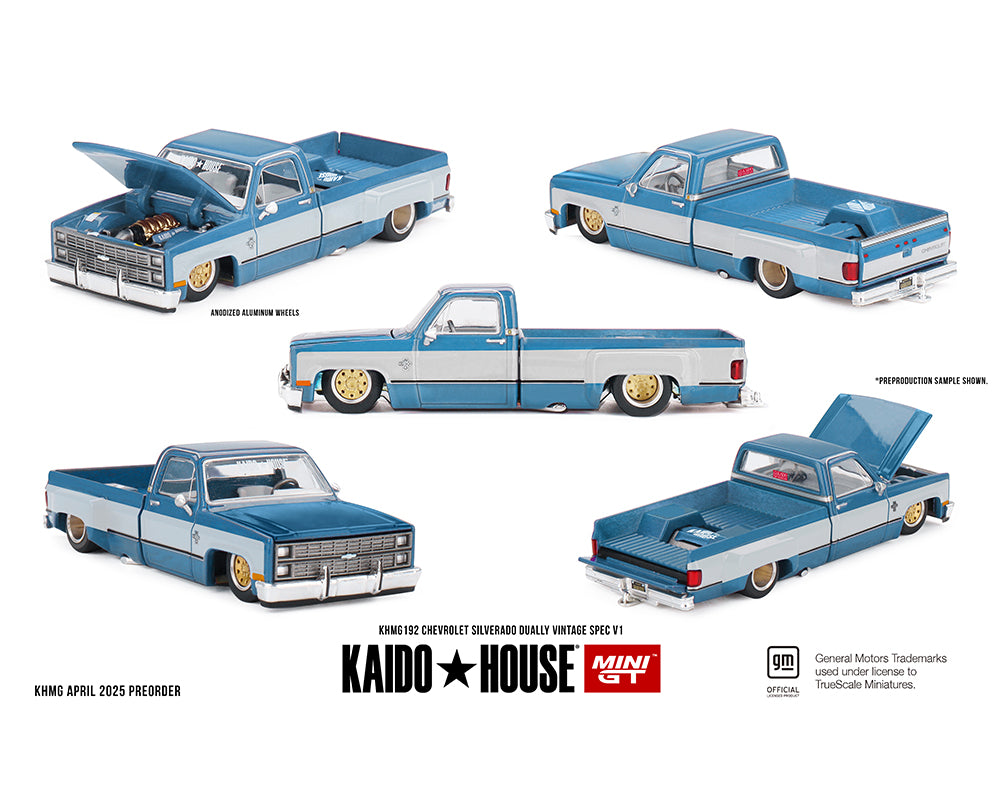 Kaido House Chevrolet Silverado Dually Vintage Spec V1 KHMG192 Preorder