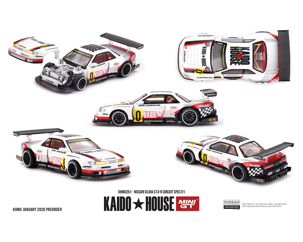 Kaido House Nissan Silvia S13-R Circuit Spec V1 KHMG251 Chase Chance