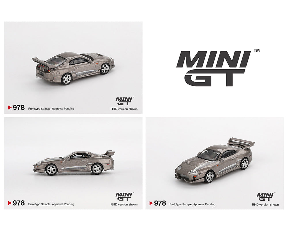 Mini GT #978 Toyota Supra VeilSide Combat V-II Combat Grey