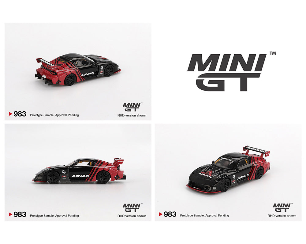 Mini GT #983 Mazda RX-7 LB-Super Silhouette Advan