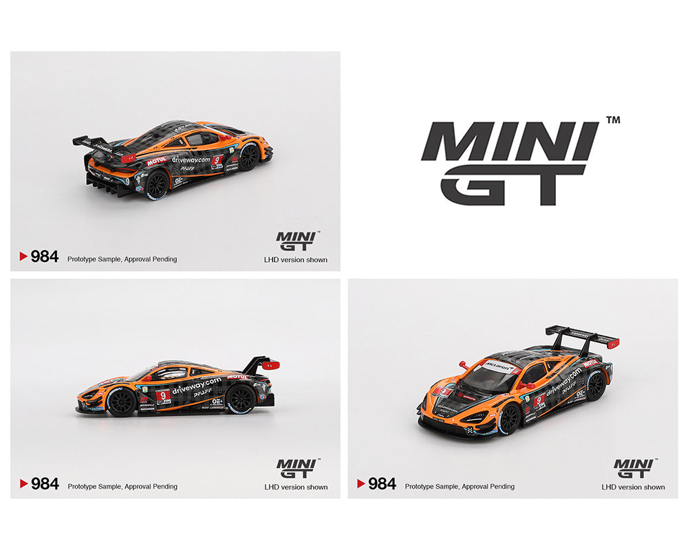 Mini GT #984 McLaren 720S GT3 Evo Pfaff Motorsports 2024 IMSA Daytona 24 Hrs