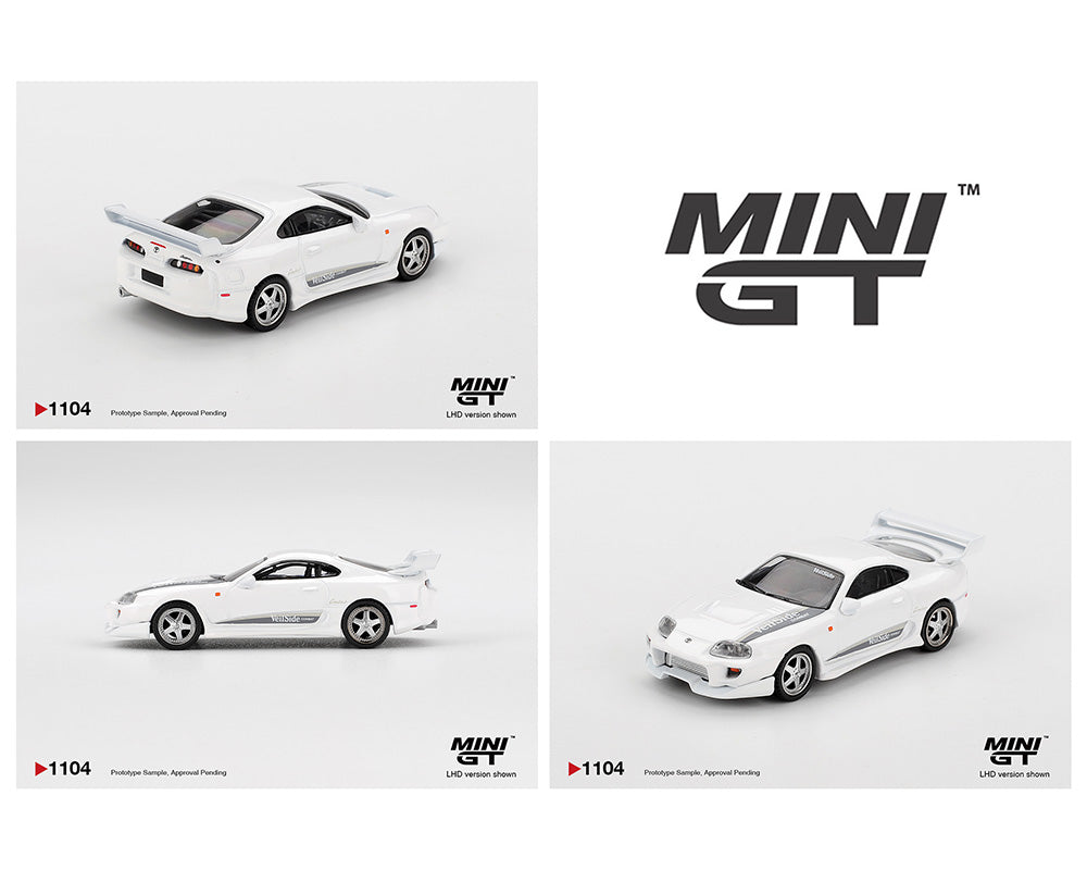Mini GT #1104 Toyota Supra VeilSide Combat V-I White