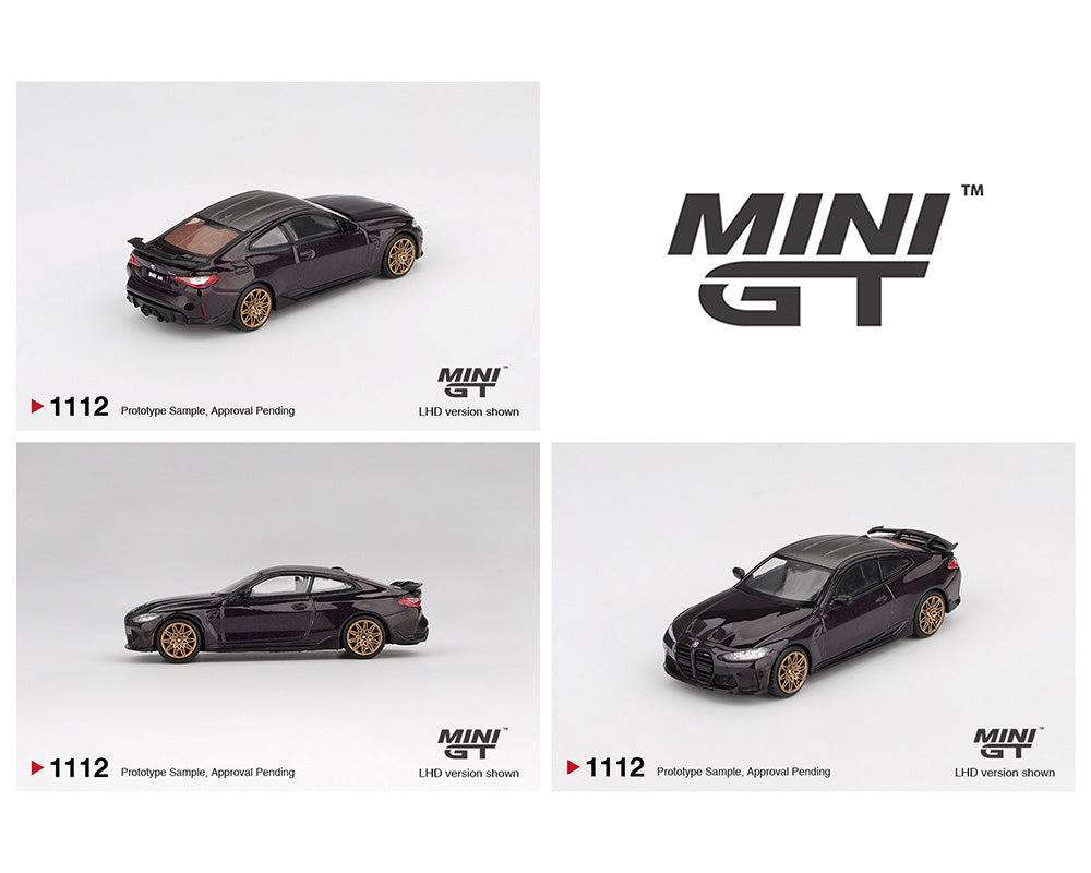Mini GT #1112 BMW M4 M-Performance (G82) Daytona Violet Preorder