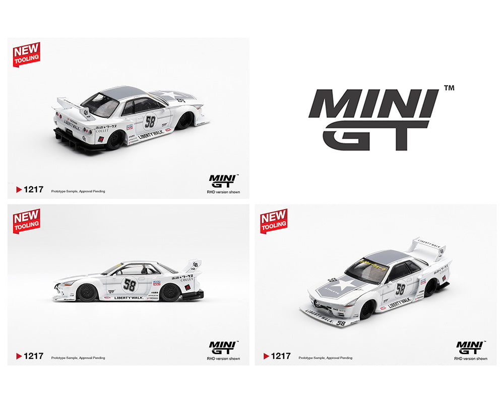 Mini GT #1217 Nissan Skyline GT-R32 LB-Kaido Works TAS 2025