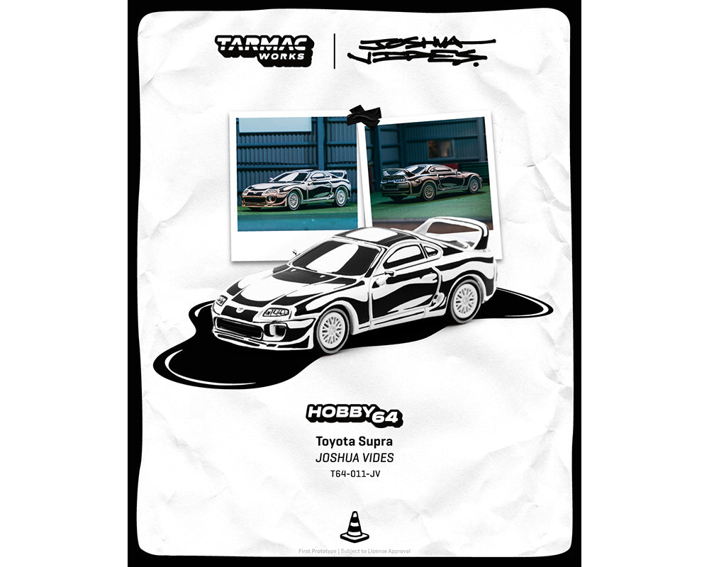 Tarmac Works Hobby64 Toyota Supra Designed by JOSHUA VIDES