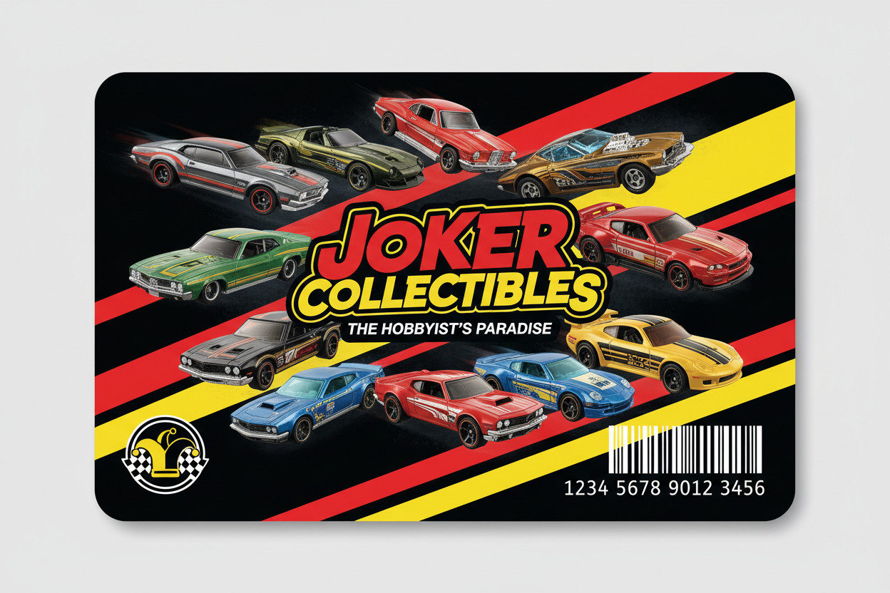 Joker Collectibles Diecast Gift Card