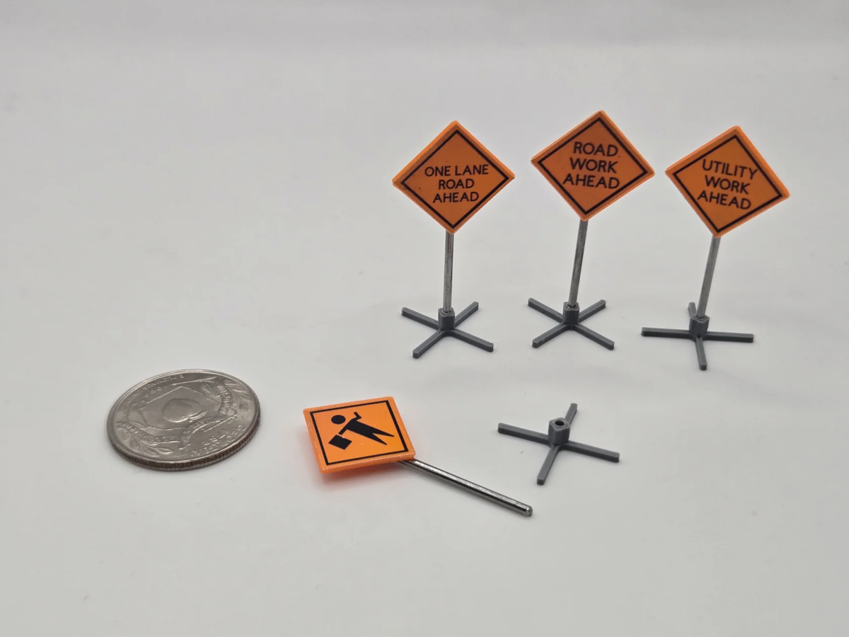 Under Construction Replicas - 3D Printed Diorama Accessories