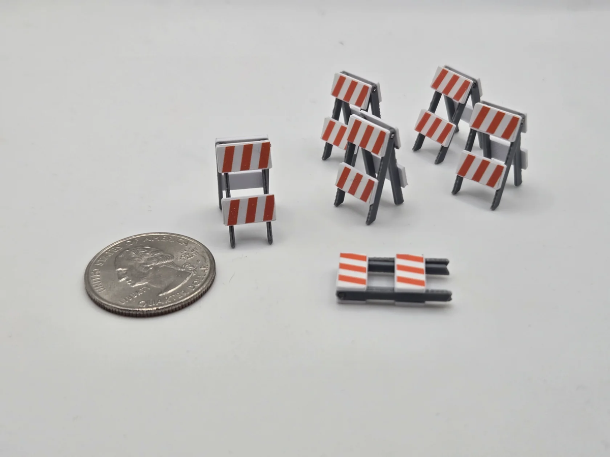 Under Construction Replicas - 3D Printed Diorama Accessories