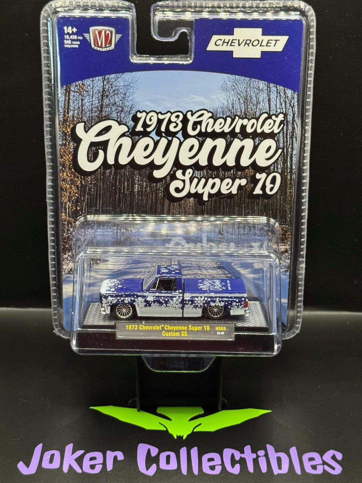 M2 Machines 1973 Chevrolet Cheyenne Super 10 Custom SS Holiday HS65 25-33