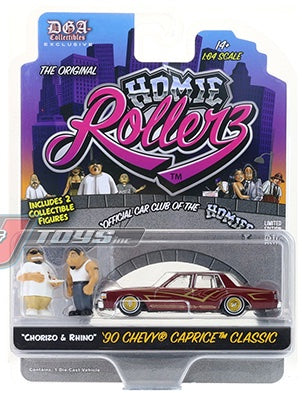 Greenlight x DGA Homie Rollerz 1990 Chevrolet Caprice Classic Chorizo & Rhino Preorder