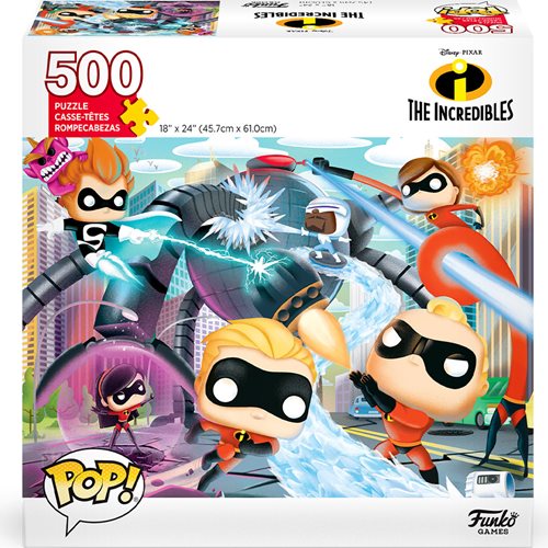 Disney Pixar The Incredibles 500-Piece Funko Games Pop! Puzzle