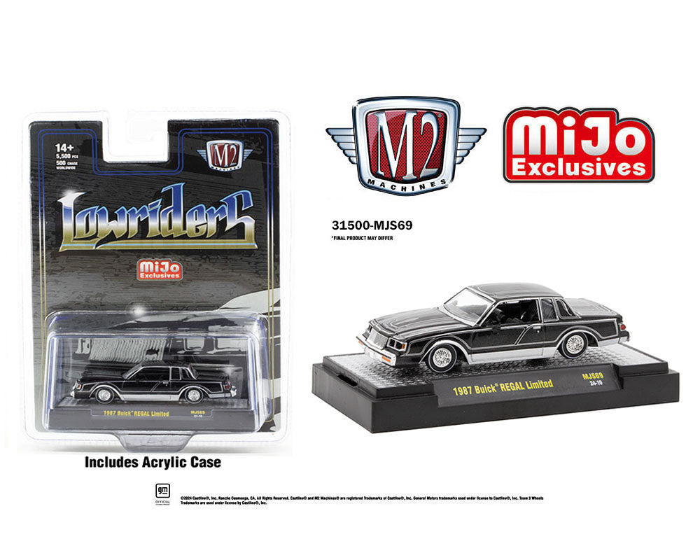 M2 Machines 1987 Buick Regal Limited Lowriders MJS69 24-10