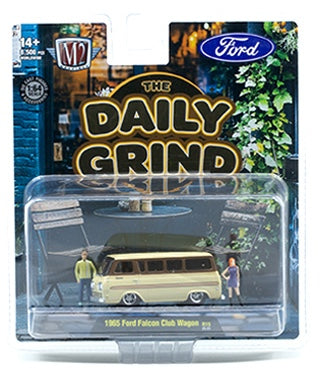 M2 Machines Diorama 1965 Ford Falcon Club Wagon The Daily Grind R15 25-21