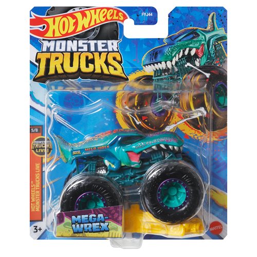 Hot Wheels Monster Trucks 2023 Mega Wrex Hot Wheels Monster Trucks Live # 5/8