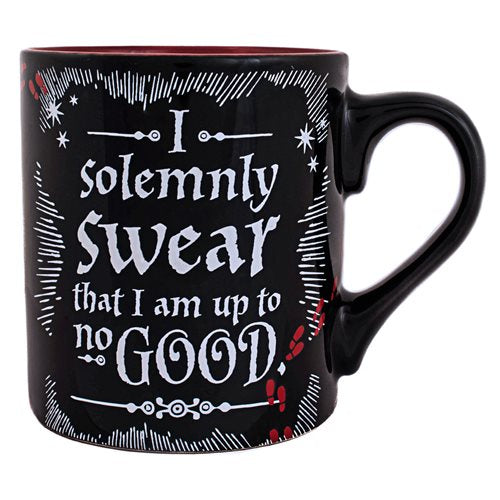 Silver Buffalo Harry Potter I Solemnly Swear That I Am Up To No Good Ceramic Mug