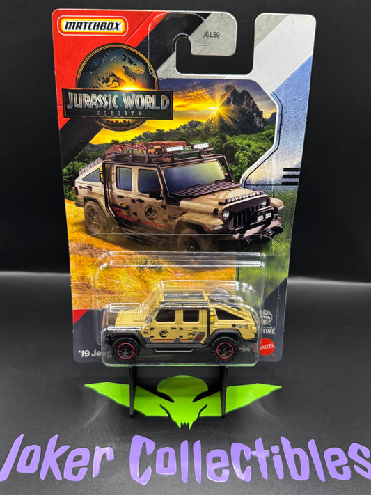 Matchbox 2025 Jurassic World Rebirth '19 Jeep Gladiator