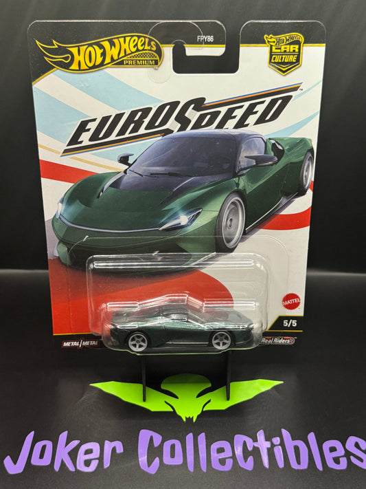 Damaged Card Hot Wheels Premium Car Culture 2025 Euro Speed Automobili Pininfarina Battista # 5/5