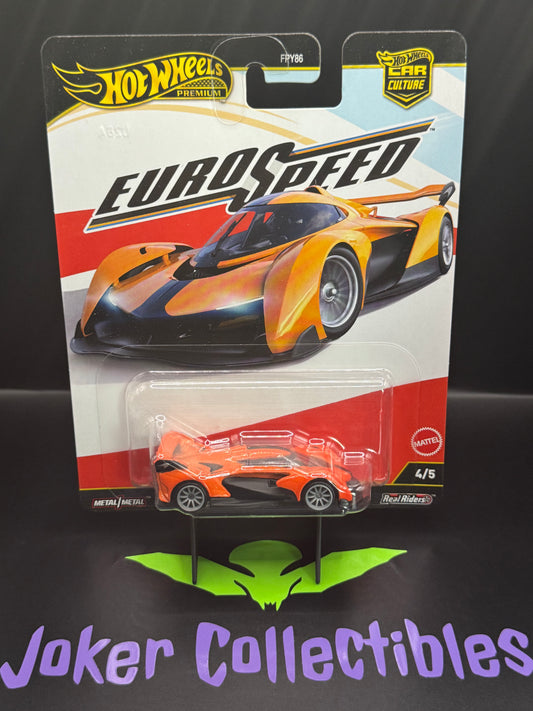 Hot Wheels Premium Car Culture 2025 Euro Speed McLaren Solus GT # 4/5