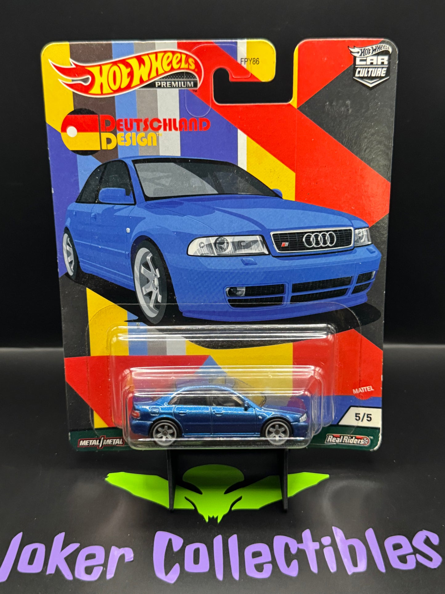 Hot Wheels Premium Car Culture Deutschland Design Audi S4 Quattro # 5/5