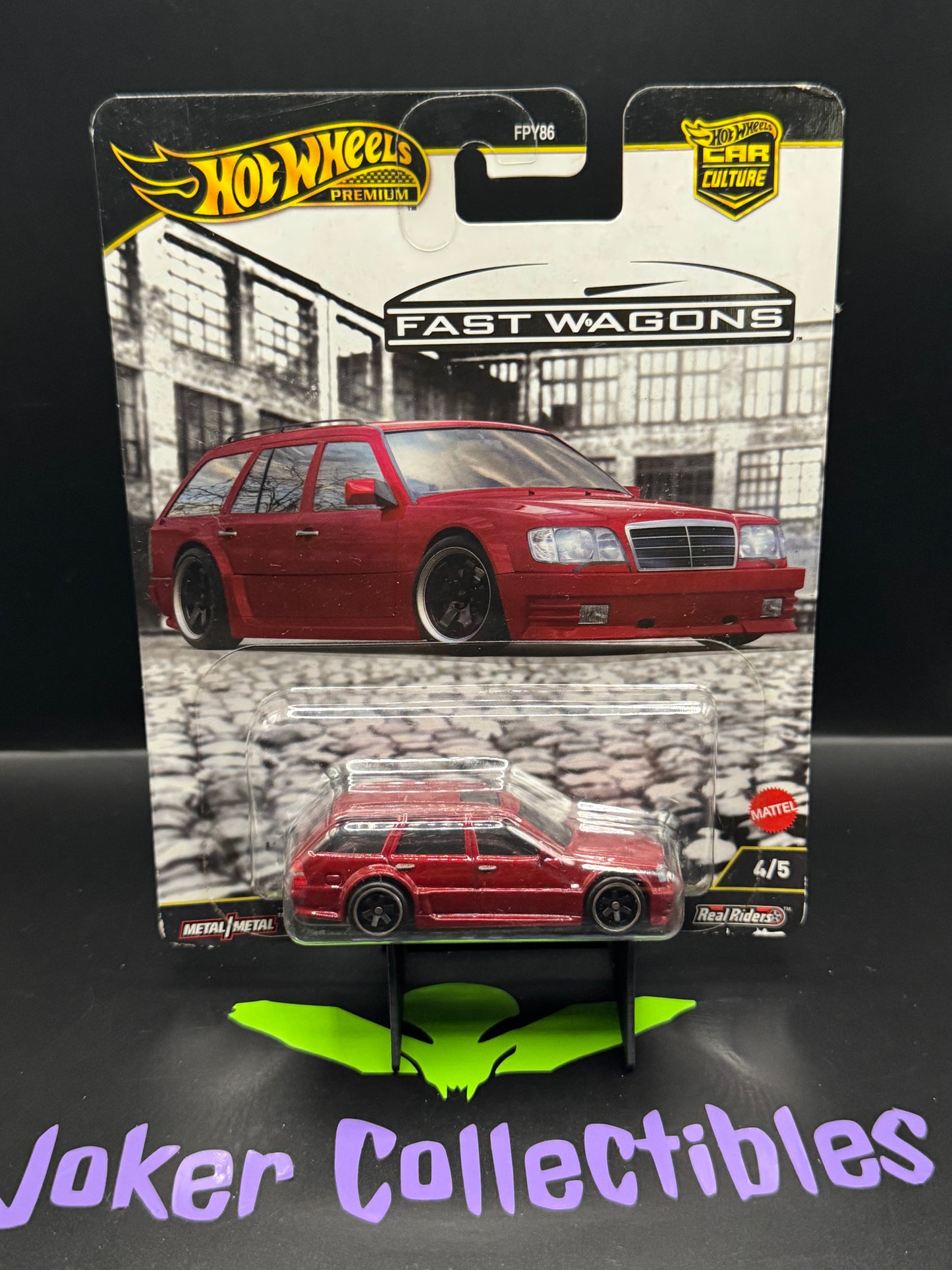 Hot Wheels Premium Car Culture Fast Wagons Mercedes-Benz E 36 AMG # 4/5