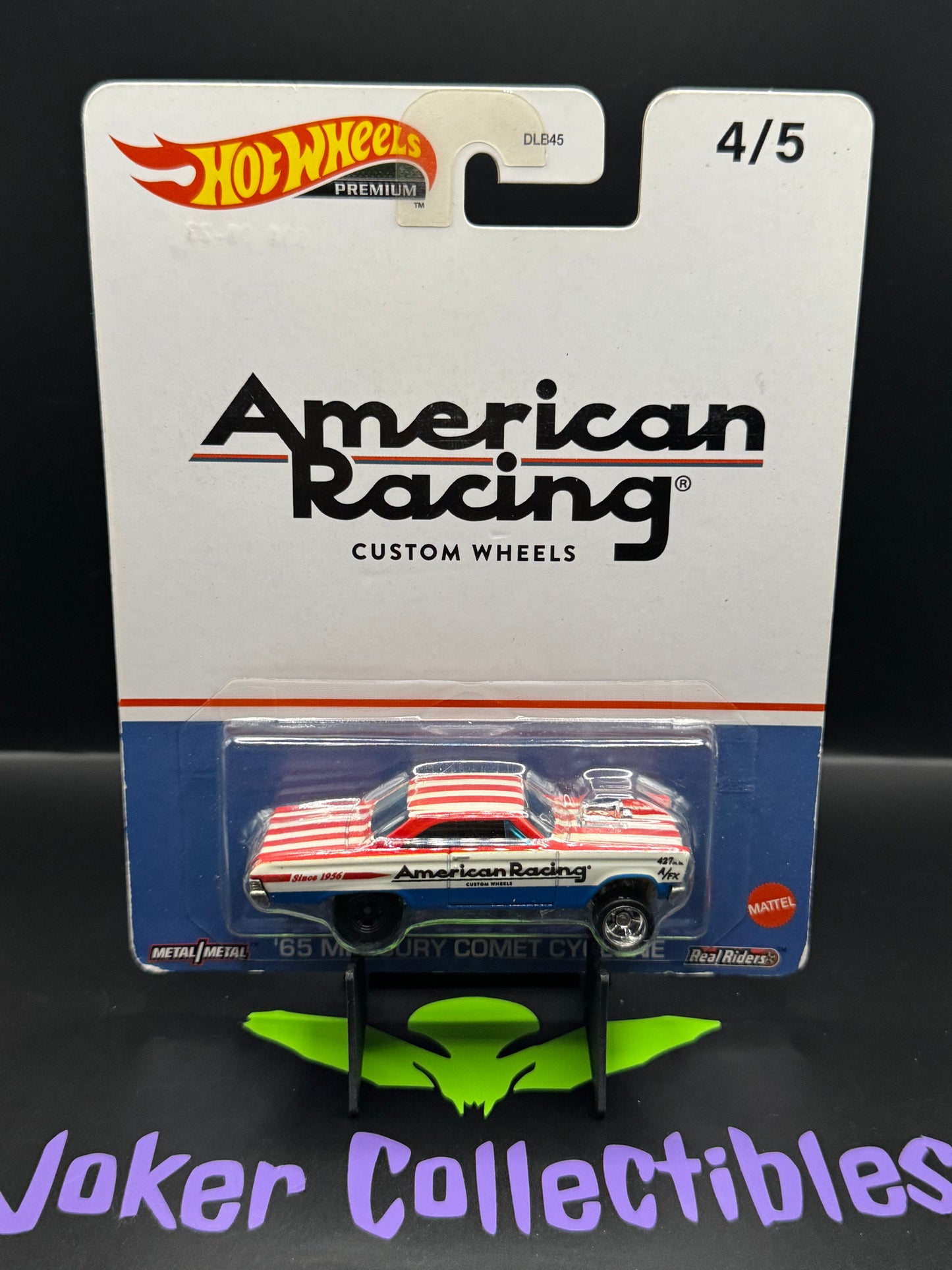 Hot Wheels Premium Pop Culture Speed Shop American Racing '65 Mercury Comet Cyclone # 4/5
