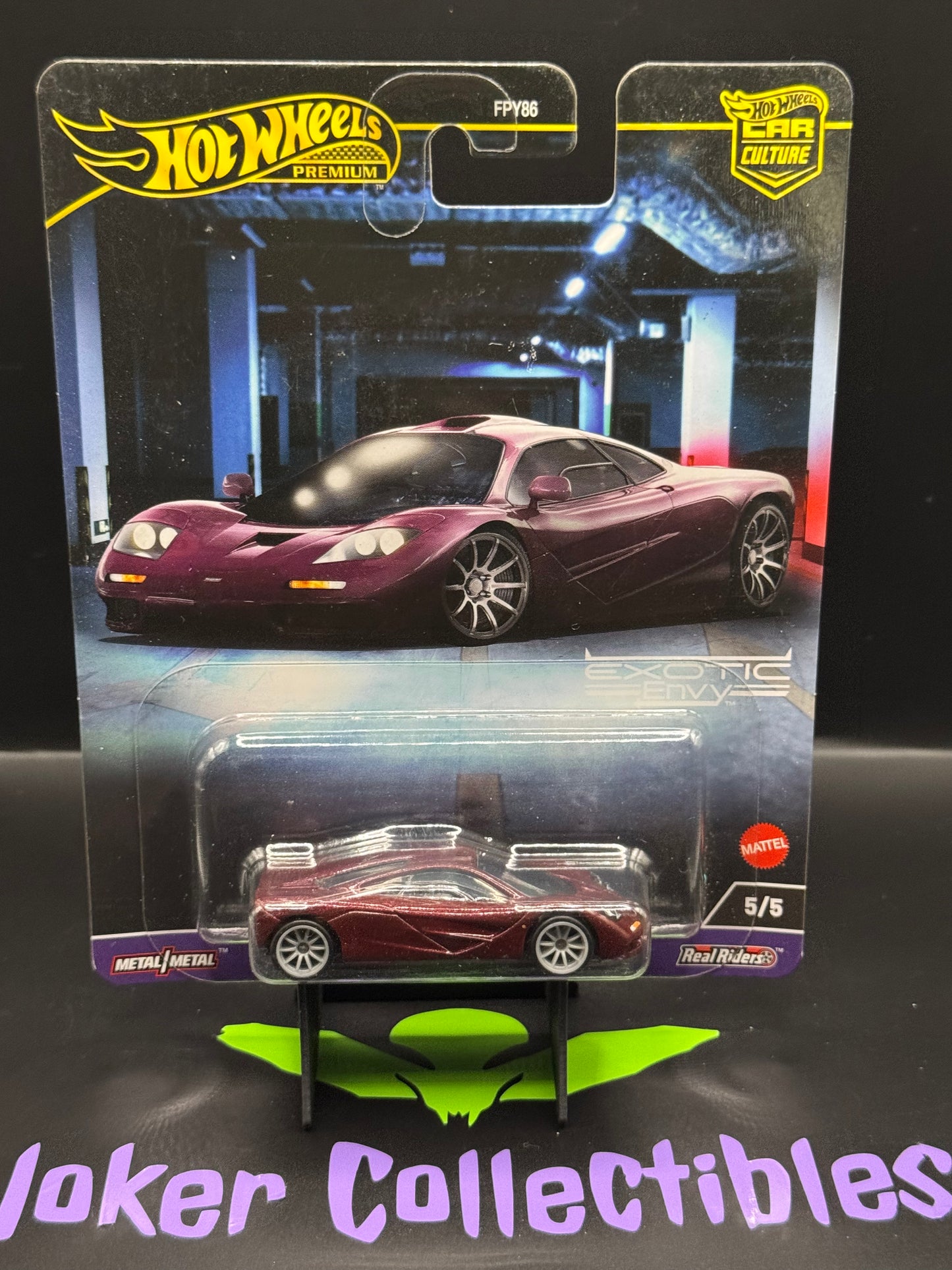 Hot Wheels Premium Car Culture Exotic Envy McLaren F1 # 5/5