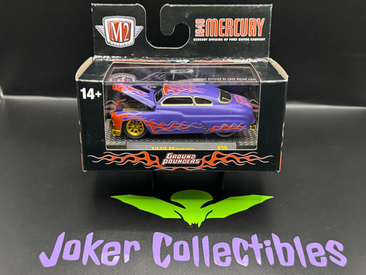 M2 Machines Ground Pounders Chase 1949 Mercury R30 25-07
