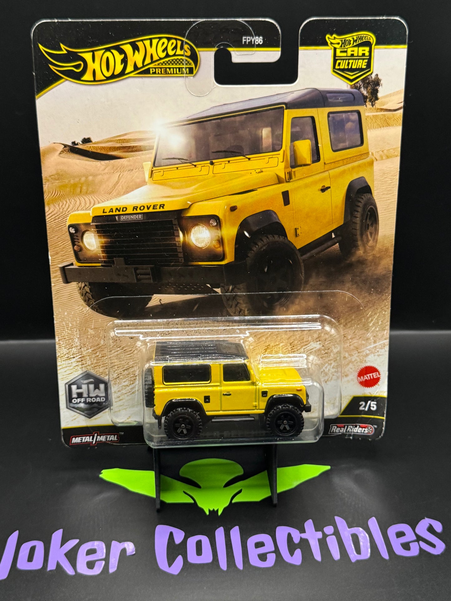 Hot Wheels Premium Car Culture HW Off Road Land Rover Defender 90 # 2/5