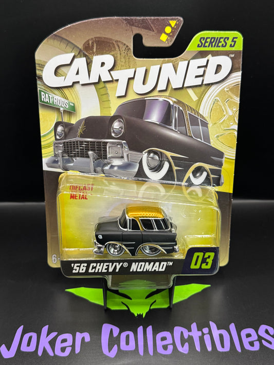 CarTuned Series 5 Mainline '56 Chevy Nomad Rat Rods # 03