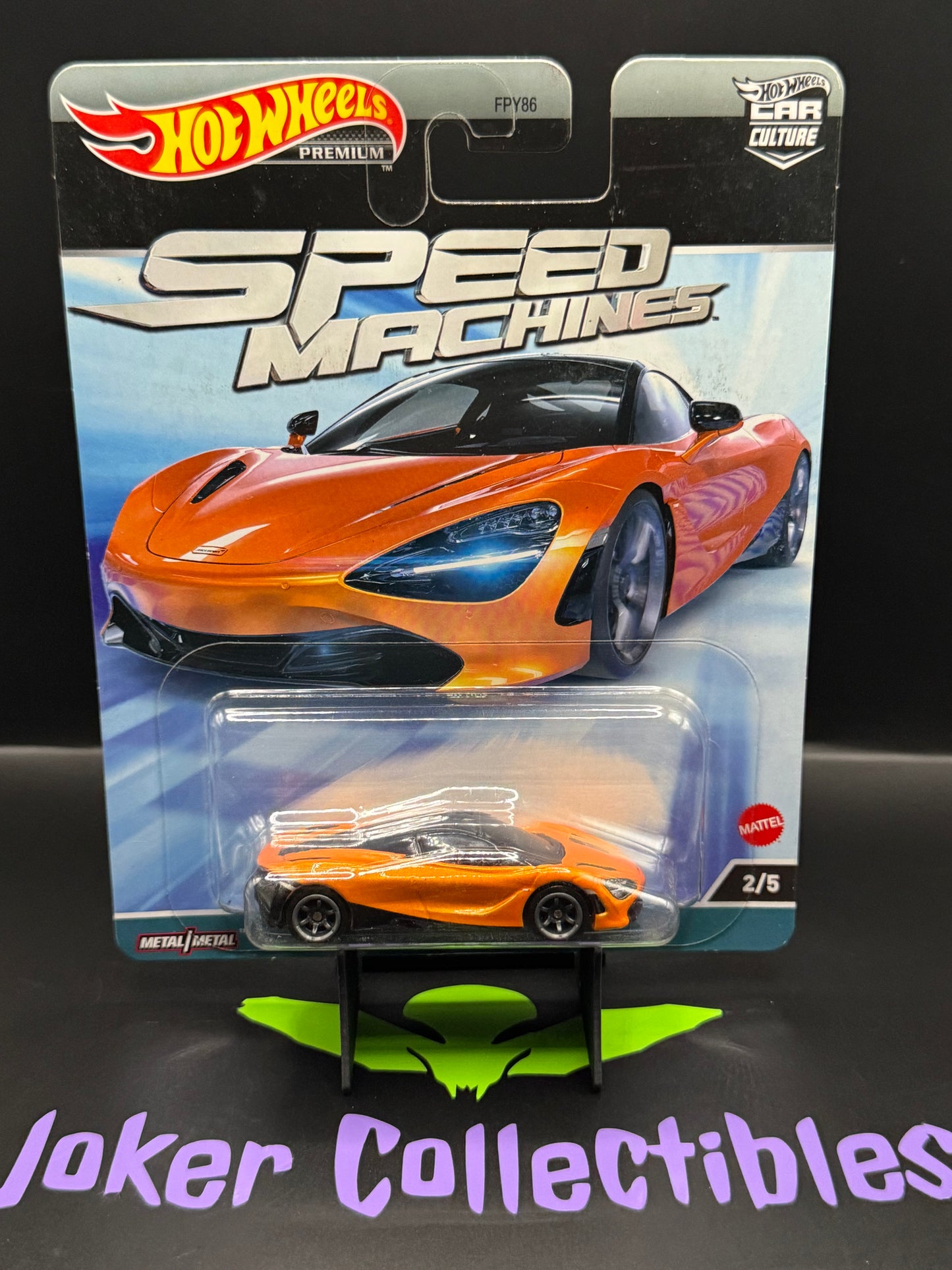Hot Wheels Premium Car Culture Speed Machines McLaren 720S # 2/5