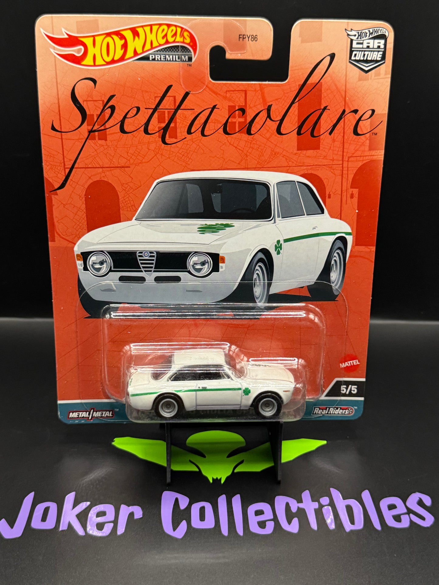 Hot Wheels Premium Car Culture Spettacolare Alfa Romeo Giulia Sprint GTA # 5/5