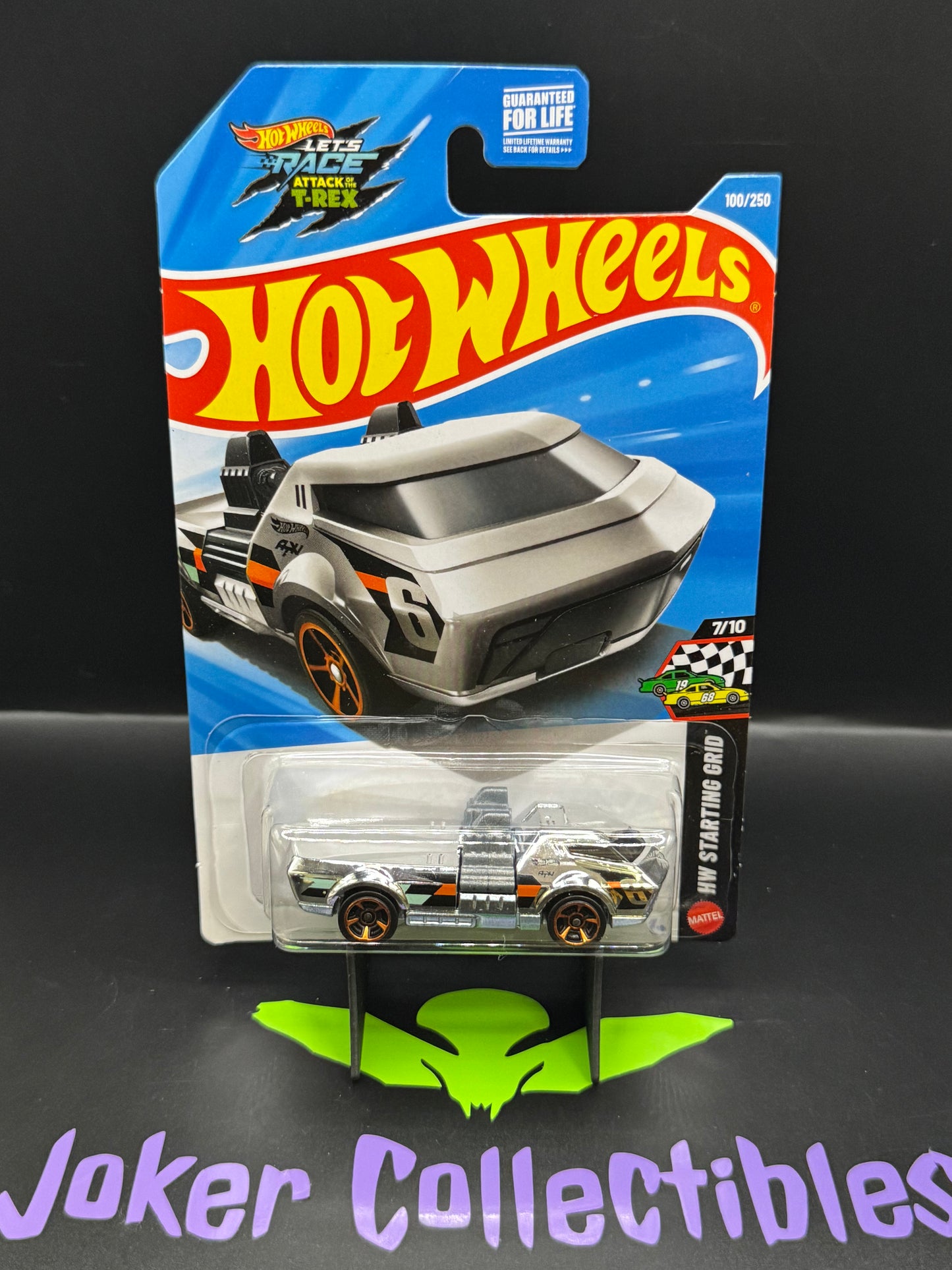Hot Wheels 2026 Silver Chrome Twin Dorado 100/250 HW Starting Grid 7/10 N Case