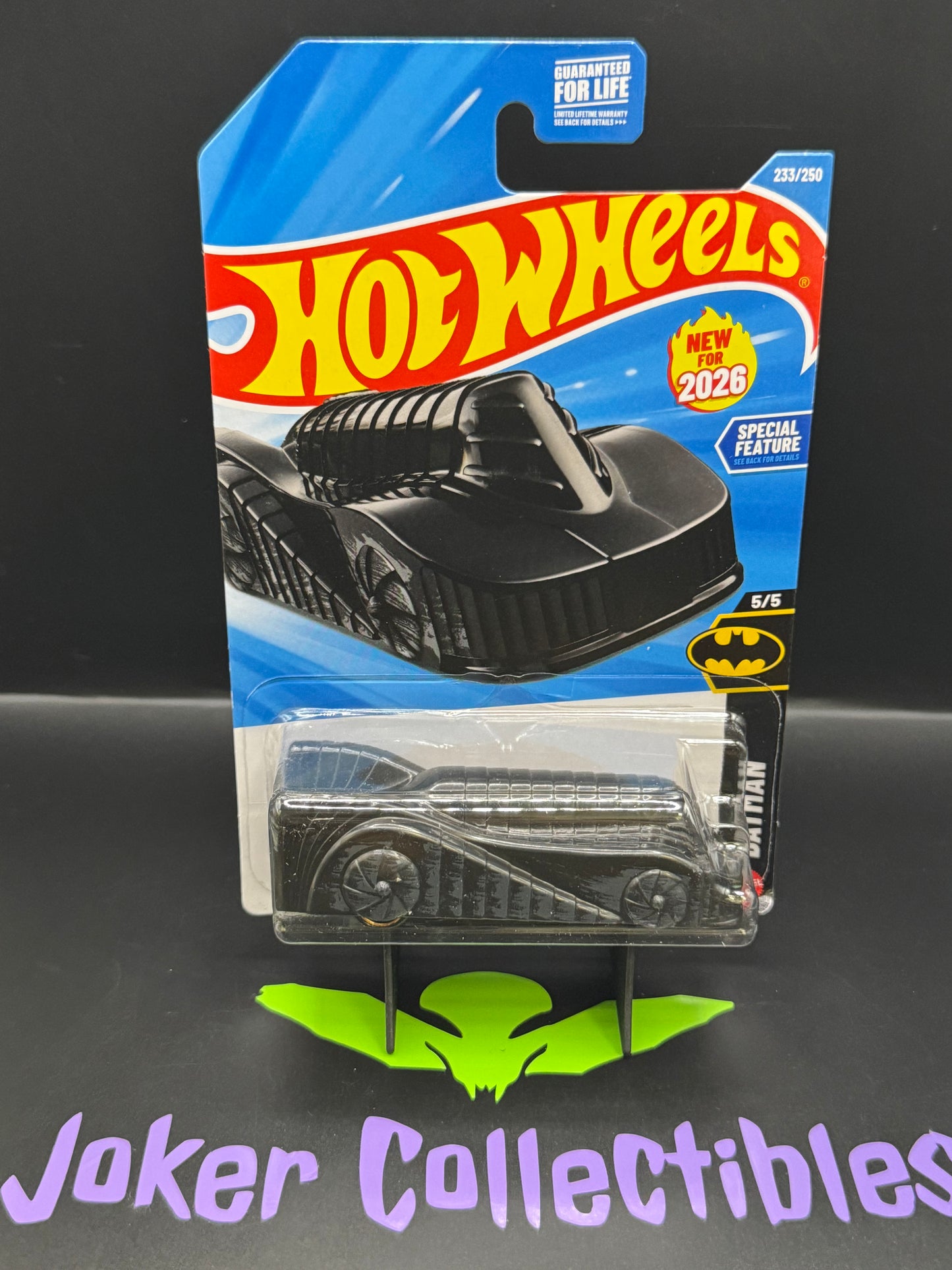 Hot Wheels 2026 Armored Batmobile 233/250 Batman 5/5 N Case