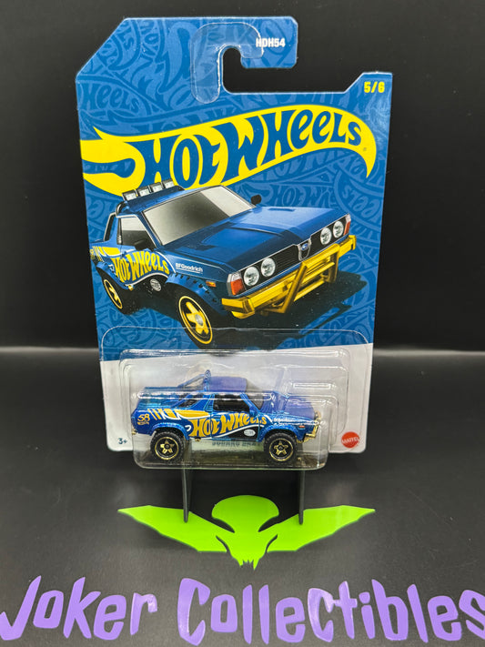 Hot Wheels 2026 58th Anniversary Pearl & Chrome Subaru Brat Blue # 5/6