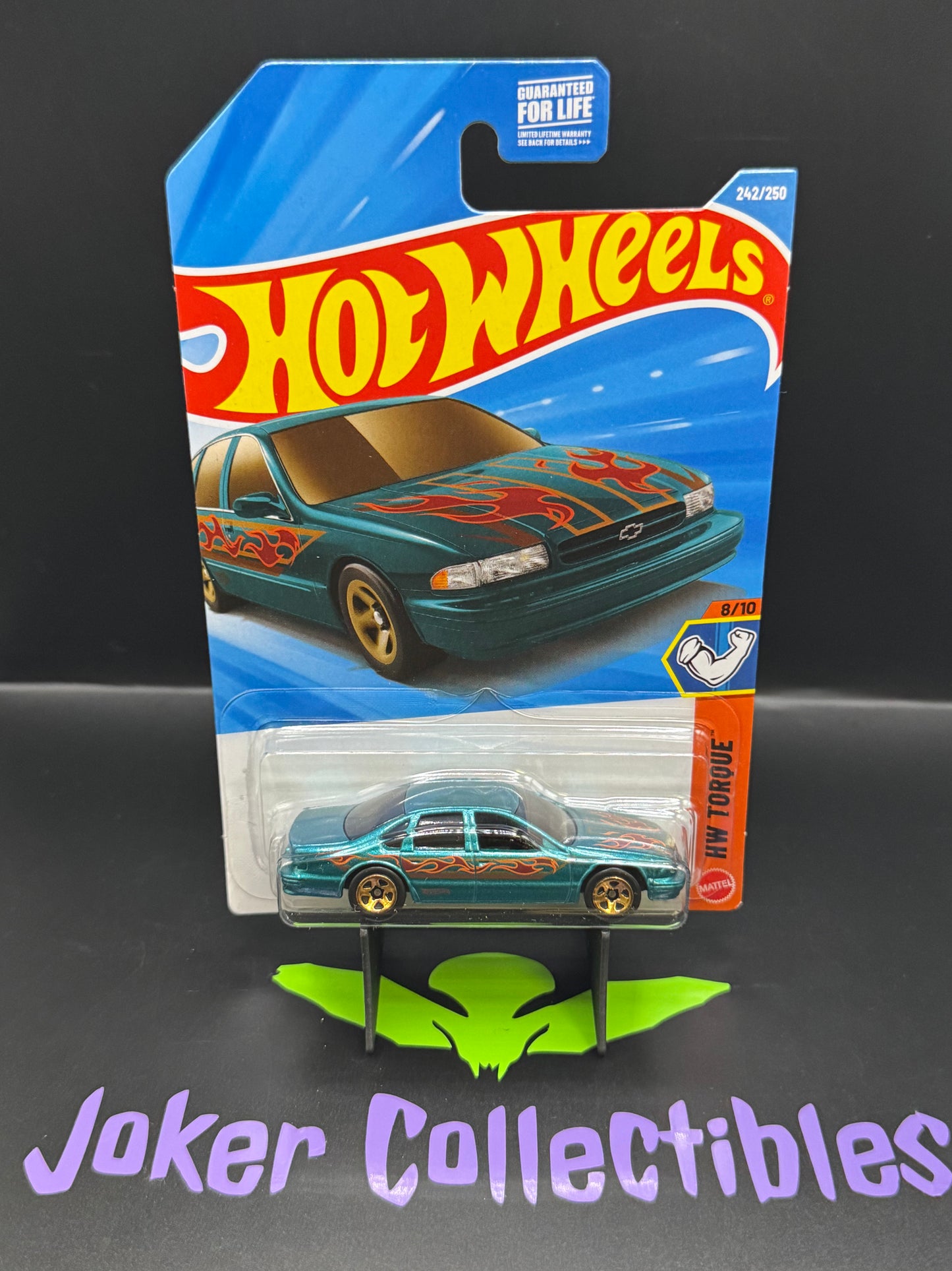 Hot Wheels 2026 Turquoise '96 Chevrolet Impala SS 242/250 HW Torque 8/10 N Case