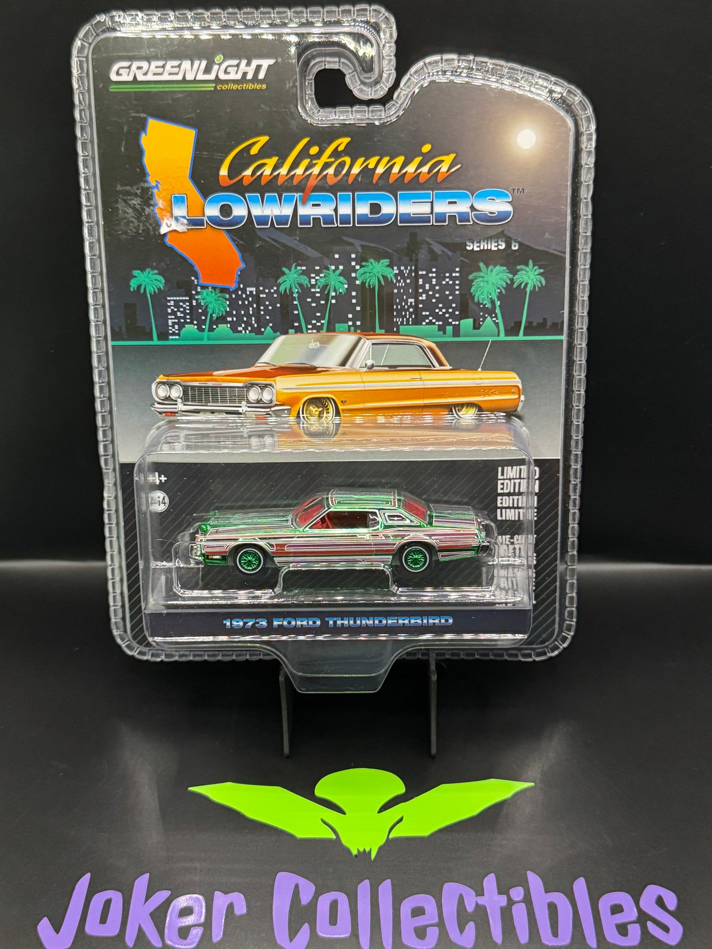Greenlight California Lowriders Series 6 Green Machine Chase 1973 Ford Thunderbird